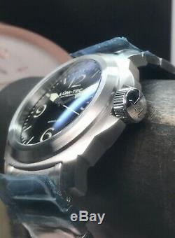 Lum-Tec M81 Swiss Automatic 44mm Black Dial Bracelet Limited Edition 100 Pieces