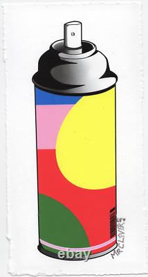 MR CLEVER ART CONTEMPORARY SPRAY CAN colors abstract op street art deco graffiti