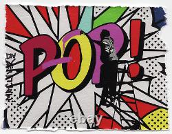 MR CLEVER ART STREET ART LADDER POP UNIQUE urban pop graffiti contemporary art