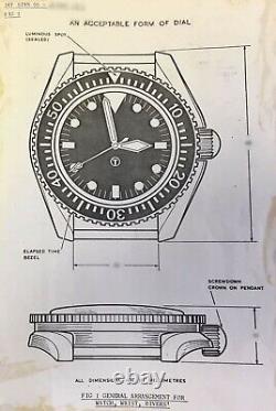 MWC 1970s Pattern Automatic Military Divers Watch Limited Edition of 250 Pieces