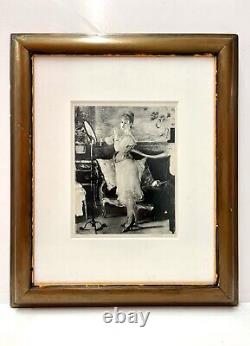 Manet Edouard Nana Limited Edition Numbered Lithograph 1938 FMG