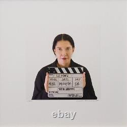 Marina Abramovic Abramovic 512 Hours Signed Numbered Limited Edition Print /100