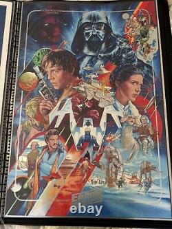 Martin Ansin, THE EMPIRE STRIKES BACK, Foil Variant, Alternative Movie Poster