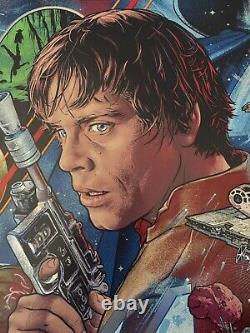 Martin Ansin, THE EMPIRE STRIKES BACK, Foil Variant, Alternative Movie Poster