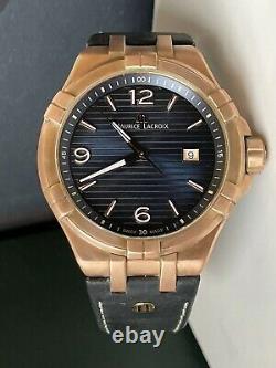 Maurice Lacroix BRONZE AI1028-BRZ01 Men's Only 500 Pieces Aikon Box Huge Disc$$$