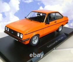 Mcg 1/18 1976-7 Ford Escort Mk2 Rs2000 White (professionals) Yellow Red Orange