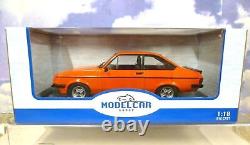 Mcg 1/18 1976-7 Ford Escort Mk2 Rs2000 White (professionals) Yellow Red Orange