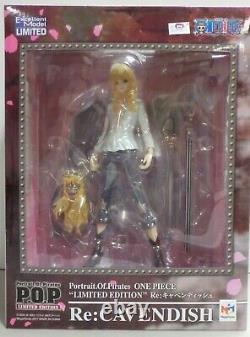 Megahouse One Piece Pop Portrait Of Pirates Cavendish Ltd Edition Figure New