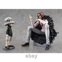 Megahouse One Piece Portrait. Of. Pirates LIMITED EDITION Corazon and Law Figure