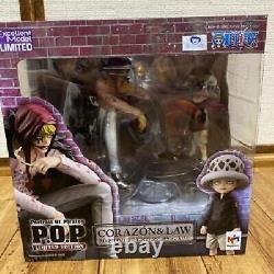 Megahouse Portrait. Of. Pirates One Piece LIMITED EDITION Corazon & Law Figure