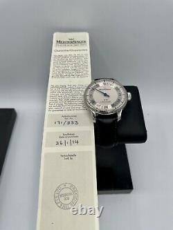 Meistersinger No 03 Model 2007 Limited Edition 333 Pieces 43mm Swiss Automatic