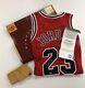 Michael Jordan Signed Bulls Limited Edition Jersey With Final Game Floor Piece