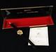 Mickey Mouse Limited Edition Medallion Time Piece Coa And New In Box