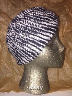 Missoni Winter Warm Black & White Knit Stylish Turban! Cozy Warmness Piece