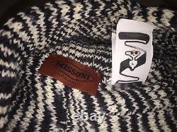 Missoni Winter Warm Black & White Knit Stylish Turban! Cozy Warmness Piece