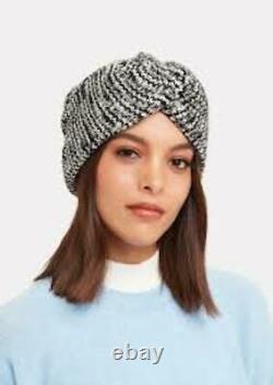 Missoni Winter Warm Black & White Knit Stylish Turban! Cozy Warmness Piece