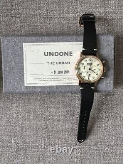 Moomin chronograph watch rose gold UNDONE Limited edition of 100 pieces
