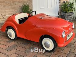 Morris Minor Junior Pedal Car Limited Edition One Of 56 Pieces Austin J40