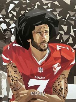 NATUREL Signed COLIN KAEPERNICK Limited Edition LAWRENCE ATOIGUE Numbered BLM