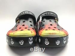 NEW Bayaband KISS Crocs Mens Shoes Size 8M Limited Edition memorabilia 5-Pieces