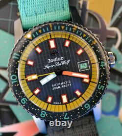 NEW! Zodiac x Worn and Wound Super Sea Wolf Limited Edition of 182 Pieces Z09282