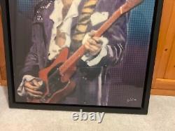 NICK HOLDSWORTH PRINCE'When Doves Cry'Limited Edition Framed Canvas 15/95 H526