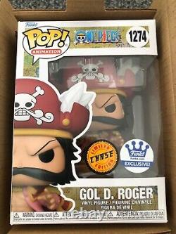 New? CHASE Funko Pop! Animation One Piece GOL D. ROGER #1274 Limited Edition