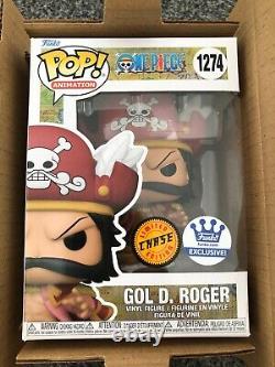 New? CHASE Funko Pop! Animation One Piece GOL D. ROGER #1274 Limited Edition