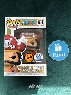 New? CHASE Funko Pop! Animation One Piece GOL D. ROGER #1274 Limited Edition