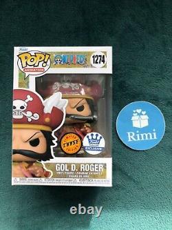 New? CHASE Funko Pop! Animation One Piece GOL D. ROGER #1274 Limited Edition