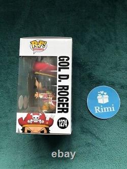 New? CHASE Funko Pop! Animation One Piece GOL D. ROGER #1274 Limited Edition