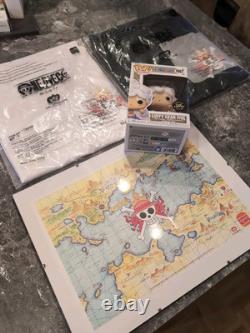 New One Piece Burger King 2024 Map Limited Edition T-Shirt & Funko Pop Chase Ruf