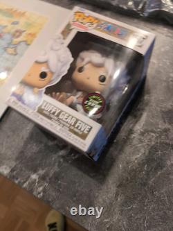 New One Piece Burger King 2024 Map Limited Edition T-Shirt & Funko Pop Chase Ruf