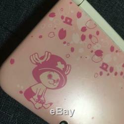 Nintendo 3DS LL XL Console One Piece Chopper Pink Japan model Limited Edition