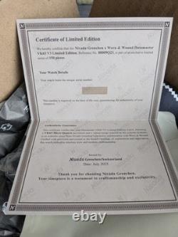 Nivada Grenchen X Worn & Wound Datomaster VK63 V3 limited edition, 1 of only 150
