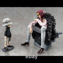 ONE PIECE Corazon & Law Limited Edition 1/8 PVC Figure P. O. P. MegaHouse