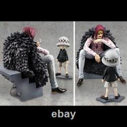 ONE PIECE Corazon & Law Limited Edition 1/8 PVC Figure P. O. P. MegaHouse