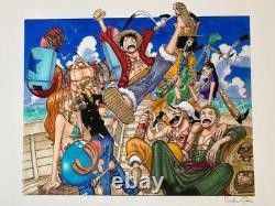 ONE PIECE Manga Autographed Limited edition of 5 Eiichiro Oda