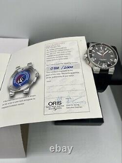 ORIS Aquis Red Sea Limited Edition 2000 Pieces Grey Dial 43mm Swiss Automatic