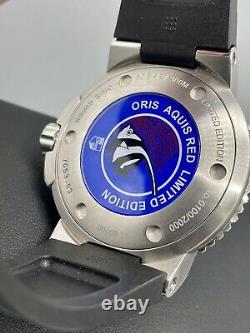 ORIS Aquis Red Sea Limited Edition 2000 Pieces Grey Dial 43mm Swiss Automatic