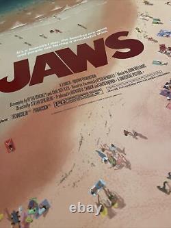 Officially Licensed Jaws Lithograph 24x34 Print By Andrew Swainson Not Mondo