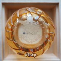 One Piece 20th Anniversary Edo Kiriko Glass Ace Limited Edition 999 pcs New