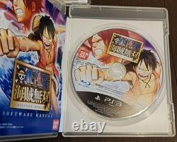 One Piece Kaizoku Musou PS3 Treasure Box Limited Edition Set Rare