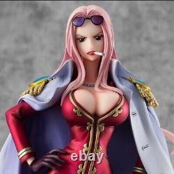 One Piece P. O. P PVC Statue Black Cage Hina Limited Edition by Megahouse