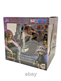 One Piece P. O. P Portrait Of Pirates LIMITED EDITION Corazon & Law Figure