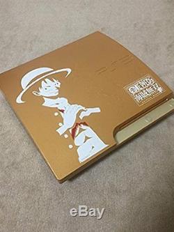 One Piece PlayStation 3 Console Japan Gold Limited Edition EXCELLENT Rare