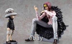 One Piece Portrait. Of. Pirates LIMITED EDITION Corazon and Law Megahouse Figure