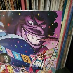 One Piece Stampede Soundtrack LP with OBI Strip (Blue Vinyl) -Ultra Rare- New