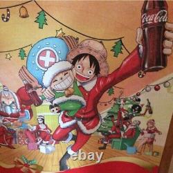One Piece x Coca-Cola Tapestry Monky D Luffy Chopper Christmas Jump Manga # 2749