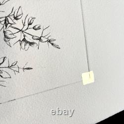 Original Etching / Limited edition fine art print / Gorse 3 of 10 Varied Edition